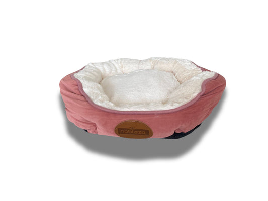 Cuccia  in velluto rosa scuro pv L66xW59xH23cm Nobleza