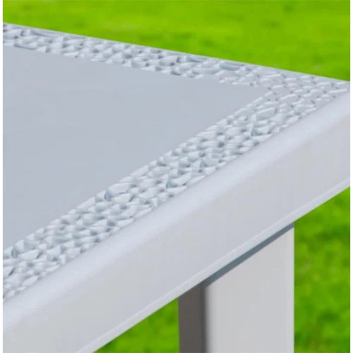 Tavolo Gruvyer 90x90 in polipropilene Bianco