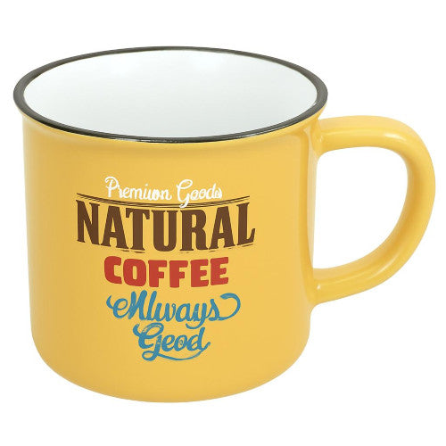TOGNANA Mug 390 cc Vintage Multicolor Yellow