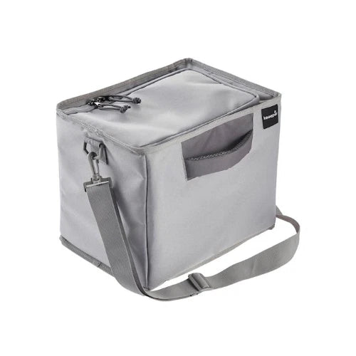 keeper - Organizer termico pieghevole neo in poliestere colore grigio cm 31,5x23x26,5