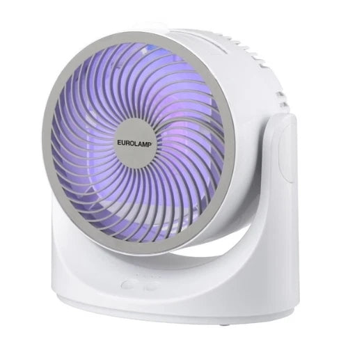 Mini ventilatore Cooler da Tavolo USB 10W con Luce RGB - Ø18,5 cm