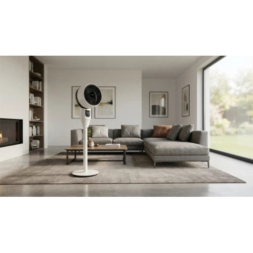 Ventilatore 3 in 1 Ø23,5 cm 50W con Telecomando - Bianco