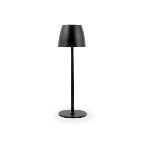 H&H - Lampada eureka da tavolo in metallo nero cm 38