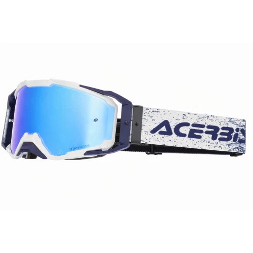 Acerbis MASCHERA VITRION MIRROR BIANCO/BLU