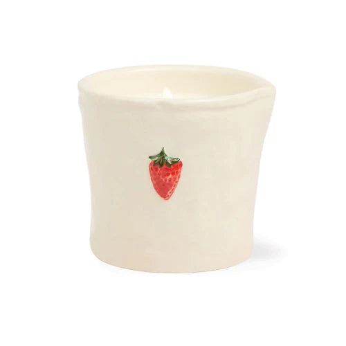 Candela in ceramica Bistro da 226 g (8 oz) - Fragola