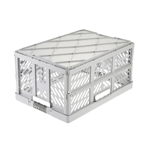 keeper - Cassa pieghevole con maniglie ergonomiche cm 54x37x28 capienza 45 lt.