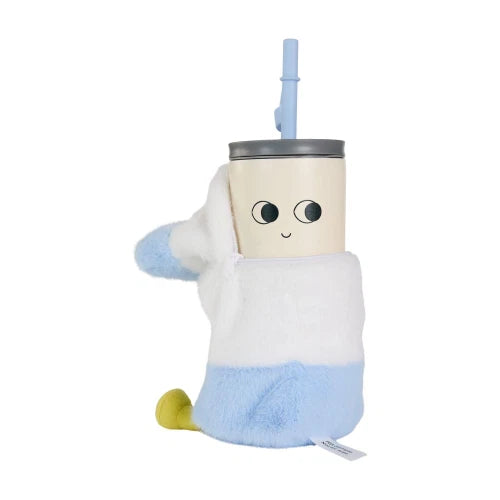 Fuzzie Millie - Borraccia termica da 360 ml con rivestimento in peluche