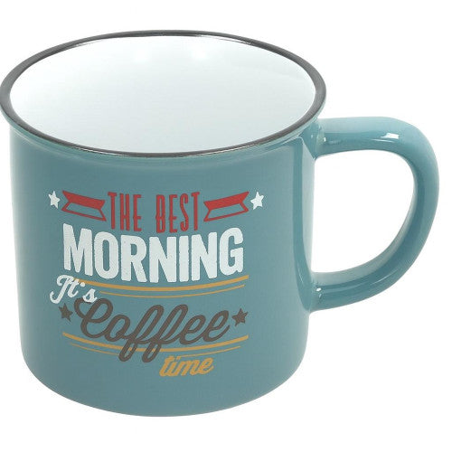 TOGNANA Mug 390 cc Vintage Multicolor Teal