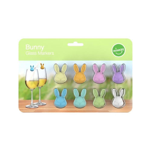 WINKEE Segnabicchieri set coniglietto