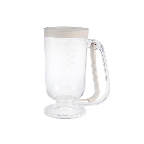 Dosatore impasto in polistirene con tappo colore bianco lt 0,95.H&H