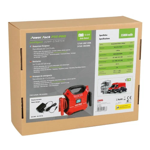 Power Pack P35 Pro - 12/24V - 35Ah Avviatore di emergenza