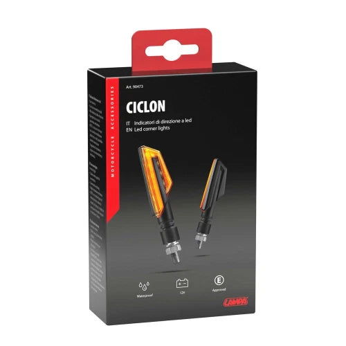Ciclon, indicatori di direzione a led - 12V LED