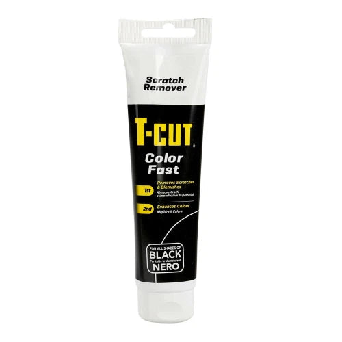 RIMUOVI GRAFFI TUBO 150GR CON CERA NERA T-CUT COLOR FAST