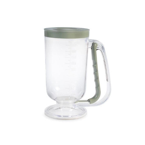 Dosatore impasto in polistirene con tappo colore verde lt 0,95.H&H