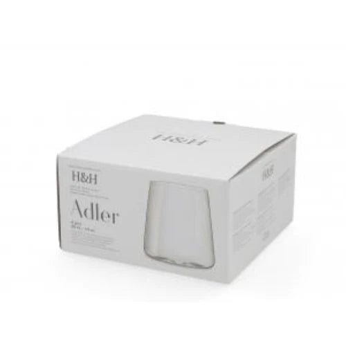H&H - Set 4 Bicchieri Adler 30 cl