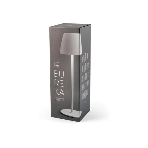 H&H - Lampada Led Eureka Bianco h 38 cm