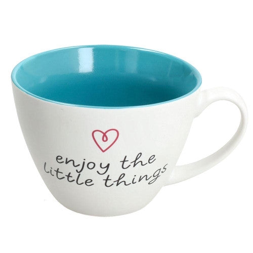 TOGNANA Tazza Colazione 450 cc Color Block Light Blue