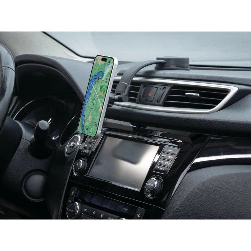 Magneto Flex, porta telefono magnetico con ventosa adesiva a basso profilo