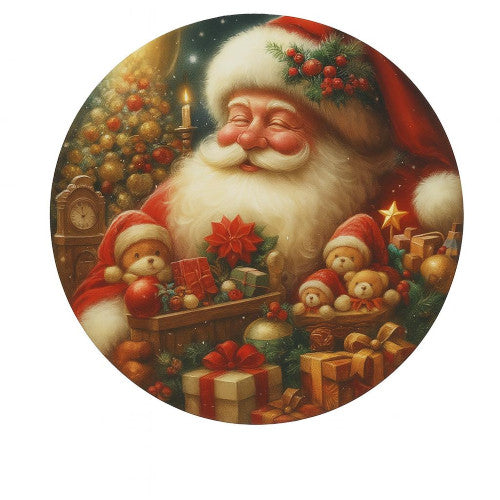 SOTTOPIATTO CHRISTMAS DECORO BABBO NATALE