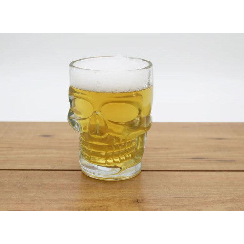 WINKEE Bicchiere da birra teschio 0,4 l