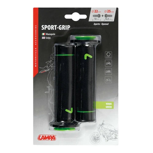 Coppia manopole Sport-Grip Verde
