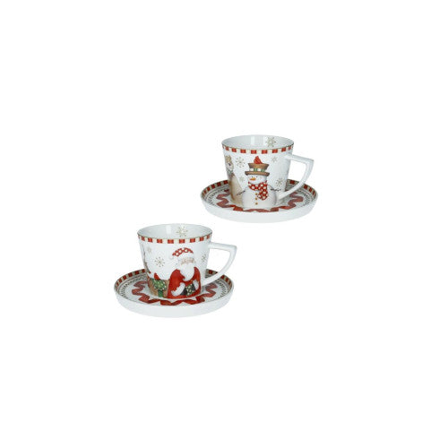 TAZZA THE' RACCONTI SET 2 PZ NEW BONE CHINA