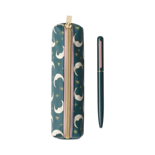 Set penna e astuccio - Teal Moon