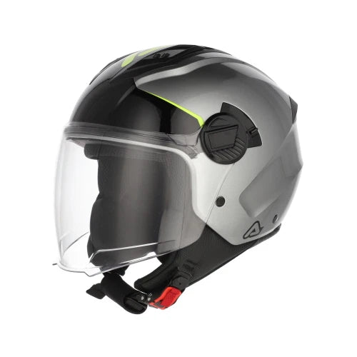 Acerbis CASCO JET LEVANTE GREY/YELLOW L