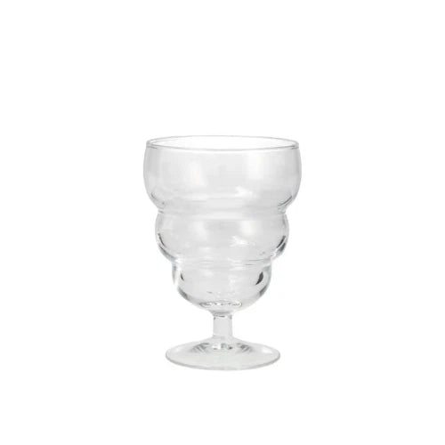 Arc - set 6 Coppe dessert jolly in vetro trasparente cl 35