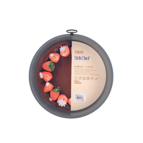 H&H - Tortiera Liscia Dèli Chef ø 28 cm