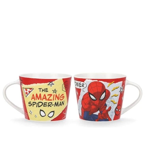 Home in rombo - Tazzone jumbo spiderman hero disney in new bone china decorata cc 420.