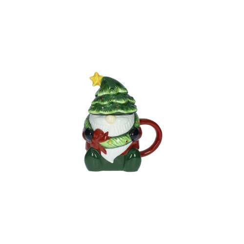 TAZZA GNOMO CAPPELLO ALBERO DOLOMITE