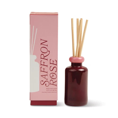 Diffusore in vetro impilabile da 94 ml (3,2 fl oz) rosso e rosa - Rosa zafferano