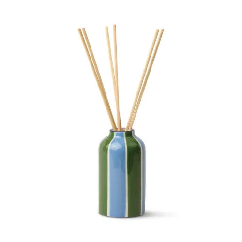 Diffusore in ceramica A Dopo 4 fl oz/118 ml a forma di pavone - Lime nebulizzato