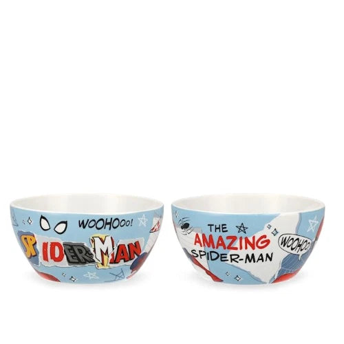 Home in rombo - Bolo spiderman hero disney in new bone china decorata cc 590 azzurra