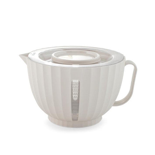 Mixing bowl coliseum in polipropilene colore bianco cm 25.H&H